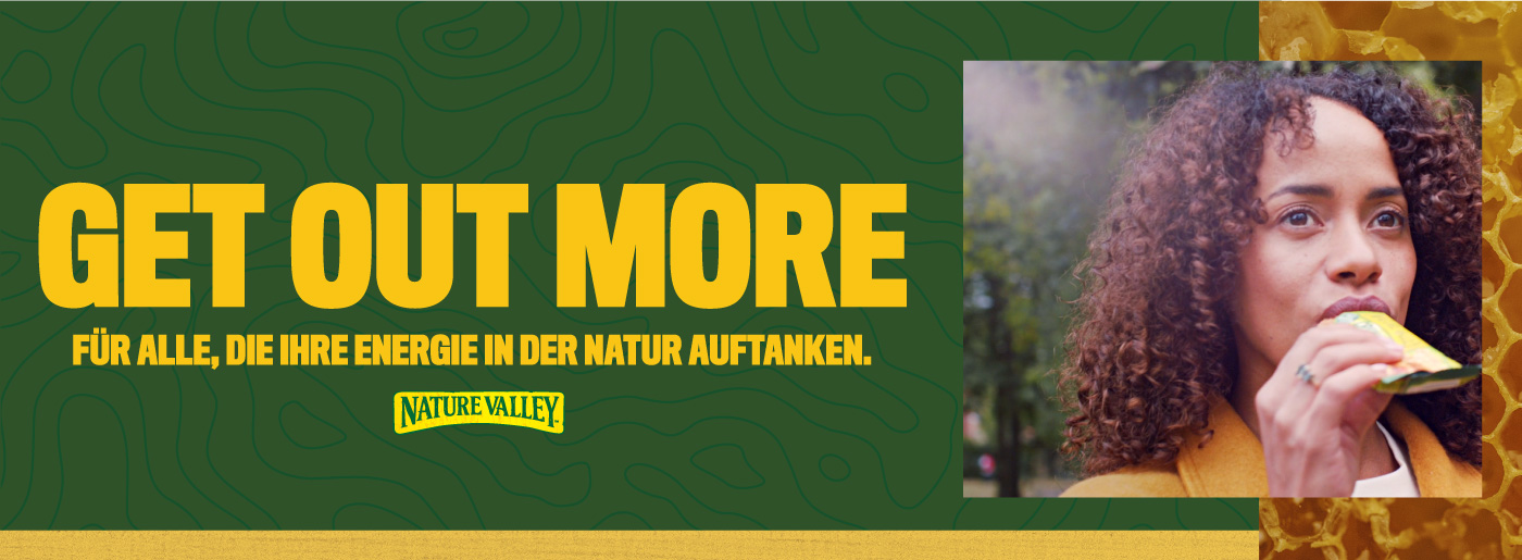 GET OUT MORE - Für alle, die ihre energie in der natur auftanken.